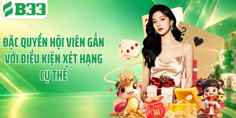 Đặc quyền hội viên gắn với điều kiện xét hạng cụ thể