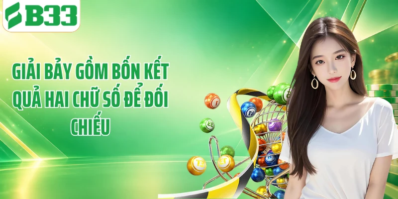 Giải bảy gồm bốn kết quả hai chữ số để đối chiếu